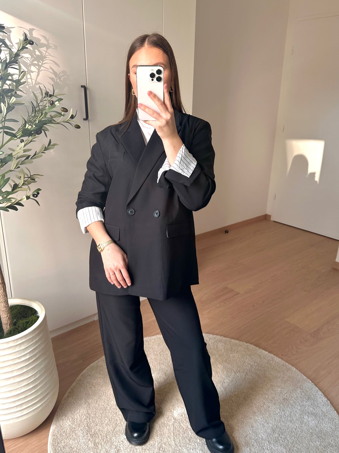 Pantalon tailleur I Noir