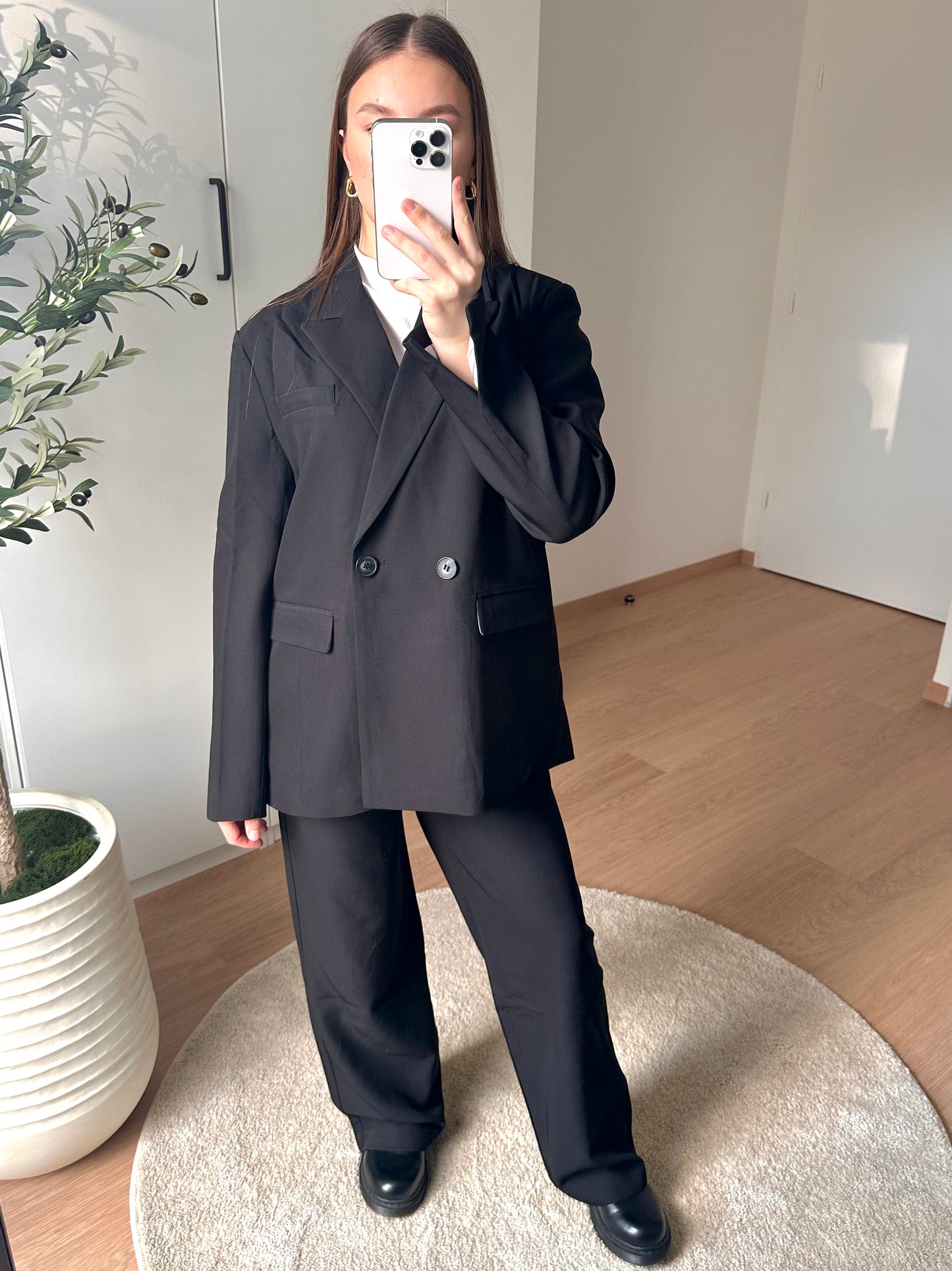 Pantalon tailleur I Noir
